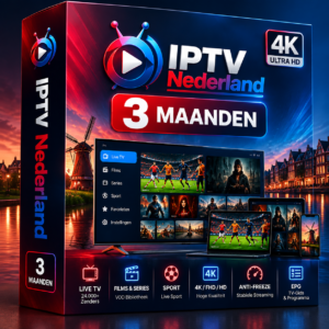 IPTV Nederland 4K - 3 Maanden