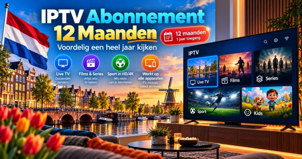 IPTV 12 maanden